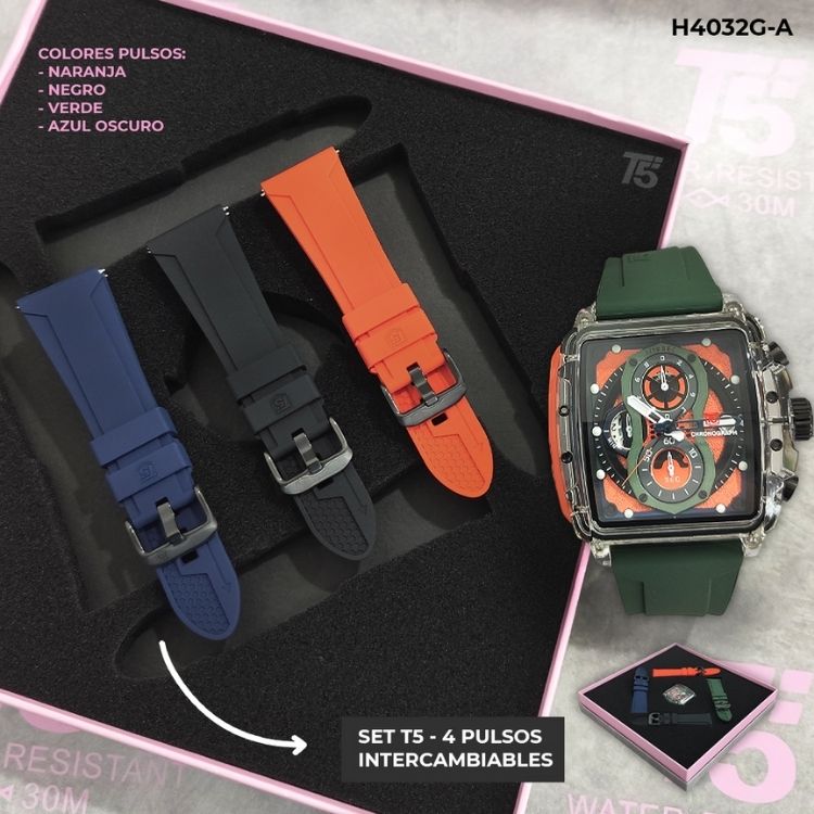 T5 Sport Cronógrafo | Edición 4 pulsos
