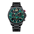 Curren 8395 Negro Verde