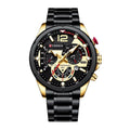 Curren 8395 Negro Dorado